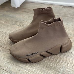Authentic Balenciaga speed lt cotton knit sock sneakers